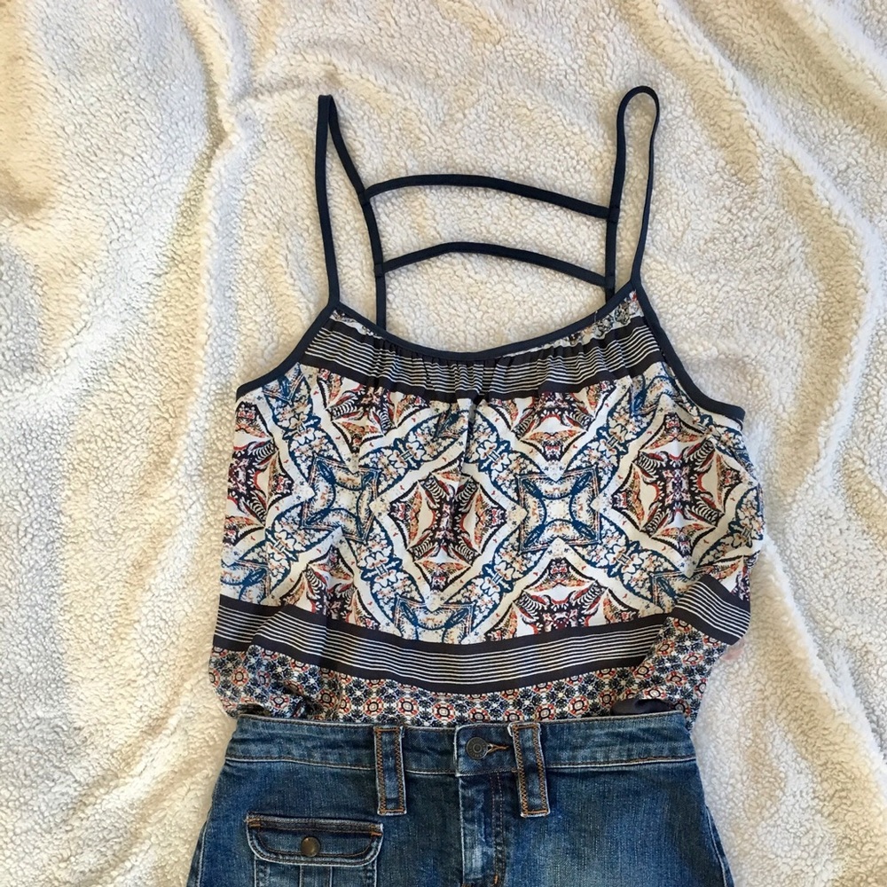 Patterned tank top